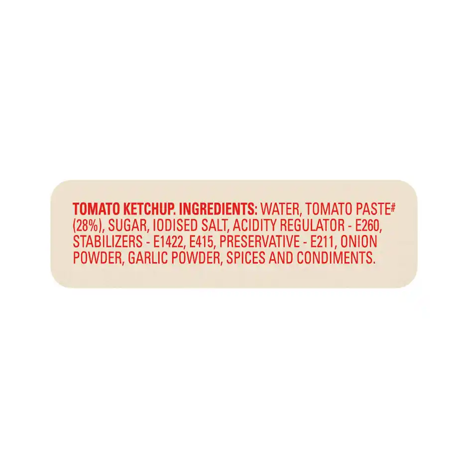 Kissan Fresh Tomato Ketchup, 500 g