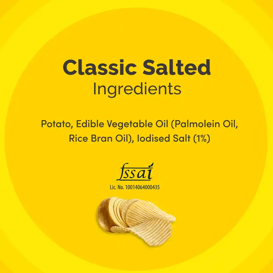 Lay's Classic Salted Chips, 51 g