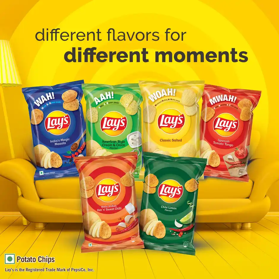 Lay's Classic Salted Chips, 51 g