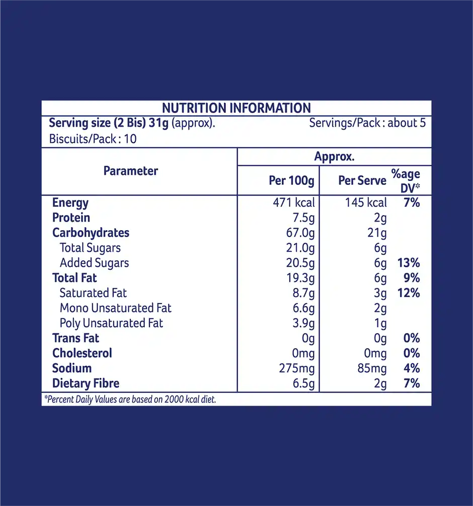 McVitie's Hobnobs Cookies, 0% Maida & 38% Oats, 153 g