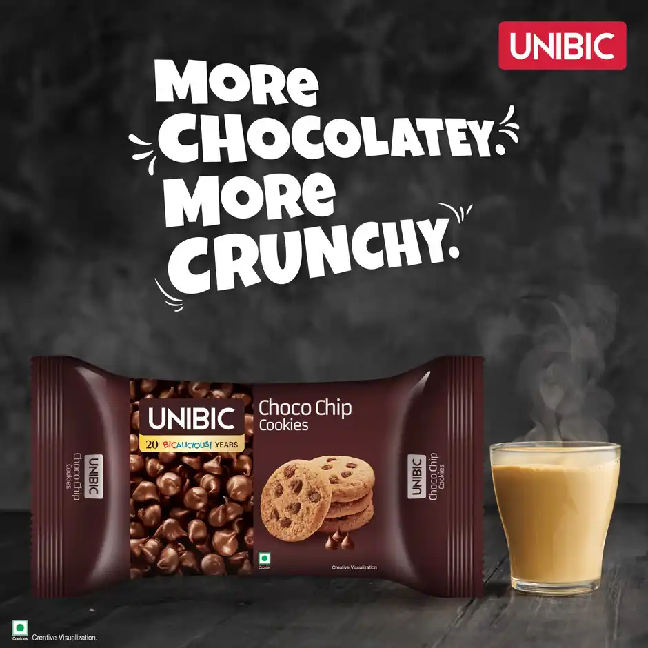 Unibic Choco Chip Cookies, 67.5 g