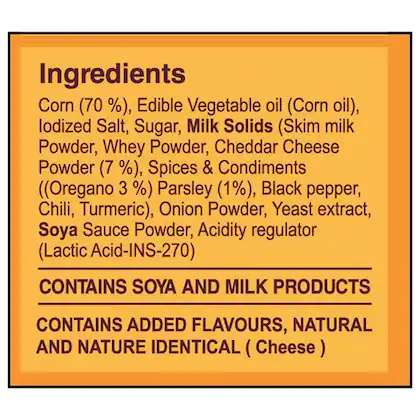 Cornitos Cheese & Herbs Nacho Crisps, 55 g