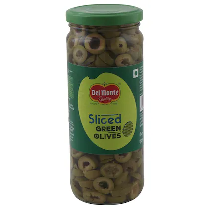 Del Monte Sliced Green Olives, 450 g