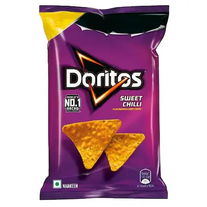 Doritos Sweet Chilli Corn Chips, 75 g