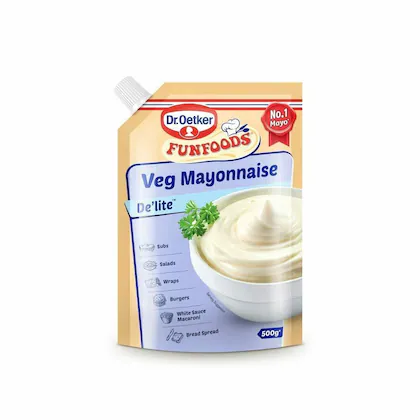 Dr. Oetker FunFoods Veg Mayonnaise De’lite, 800 g