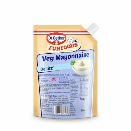 Dr. Oetker FunFoods Veg Mayonnaise De’lite, 800 g