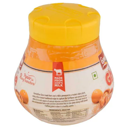 Gowardhan Pure Cow Ghee 1 L (Jar)