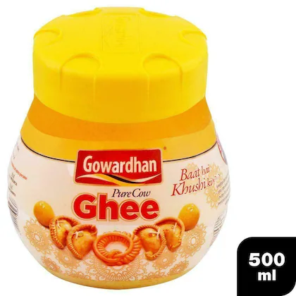 Gowardhan Pure Cow Ghee, 500 ml - Image 2