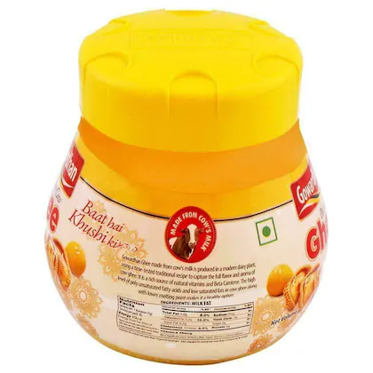 Gowardhan Pure Cow Ghee, 500 ml - Image 3