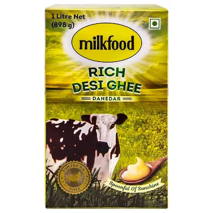 Milkfood Rich Desi Danedar Ghee, 1 L