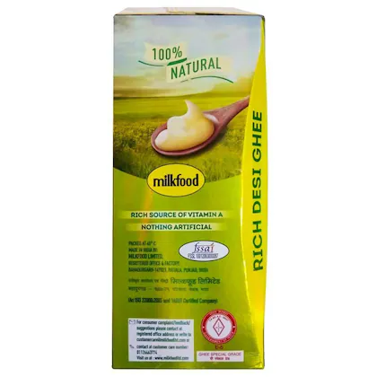 Milkfood Rich Desi Danedar Ghee, 1 L