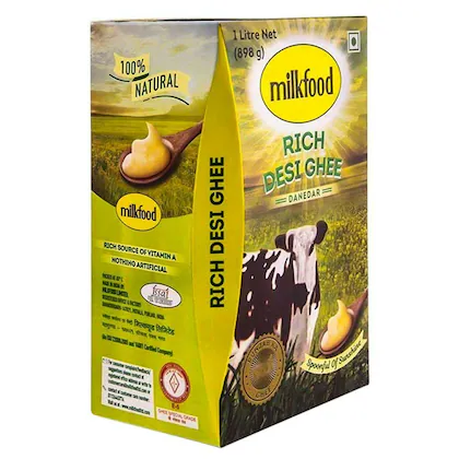Milkfood Rich Desi Danedar Ghee, 1 L