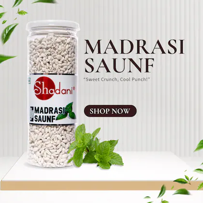 Shadani Madrasi Saunf, 200 g