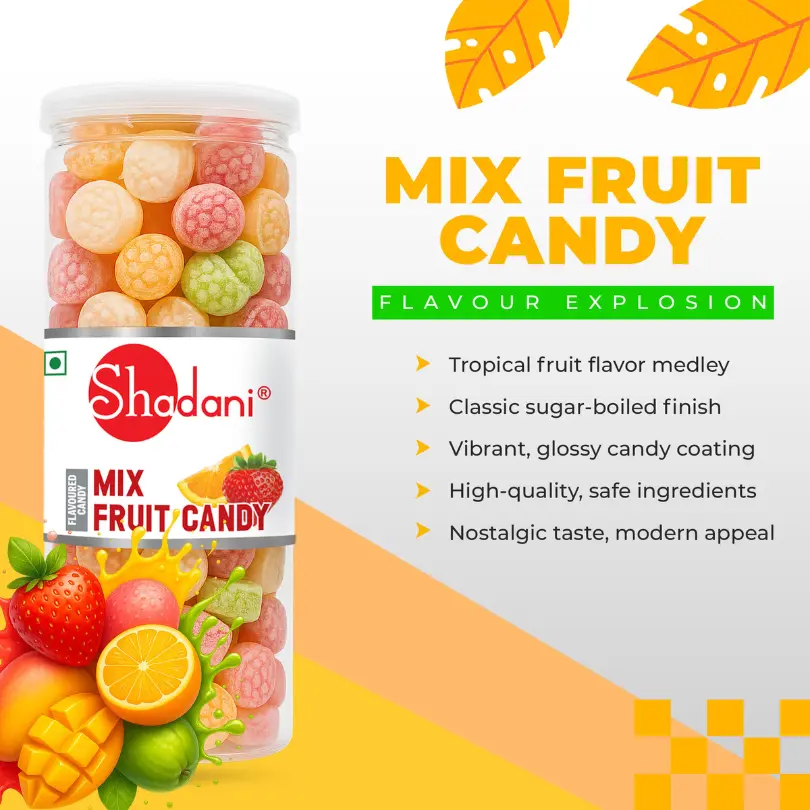 Shadani Mix Fruit Candy, 230 g