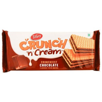 Tiffany Crunch 'N' Cream Chocolate Wafers, 135 g