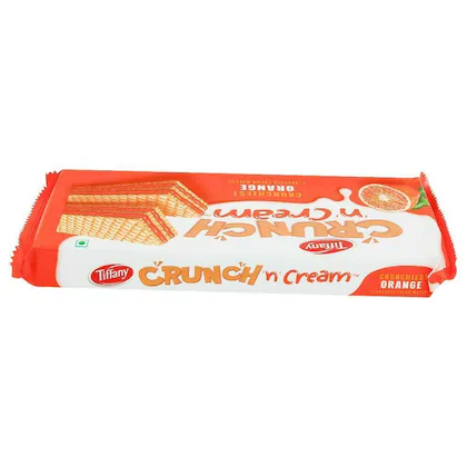 Tiffany Crunch 'N' Cream Orange Wafers, 135 g