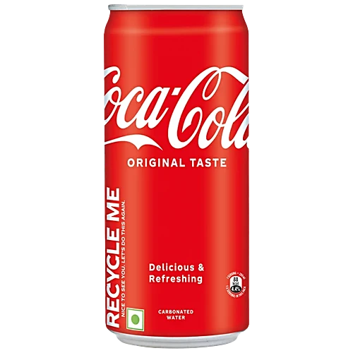 Coca Cola Original Taste Soft Drink Can, 300 ml