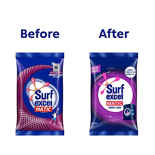Surf Excel Matic Front Load Detergent Powder, 2 kg