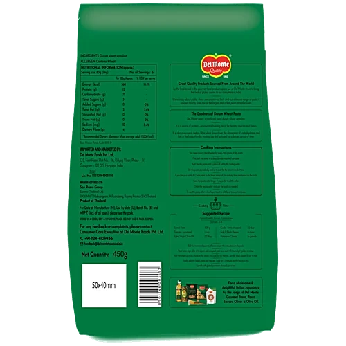 Del Monte Spirali Durum Wheat Semolina Pasta, 450 g