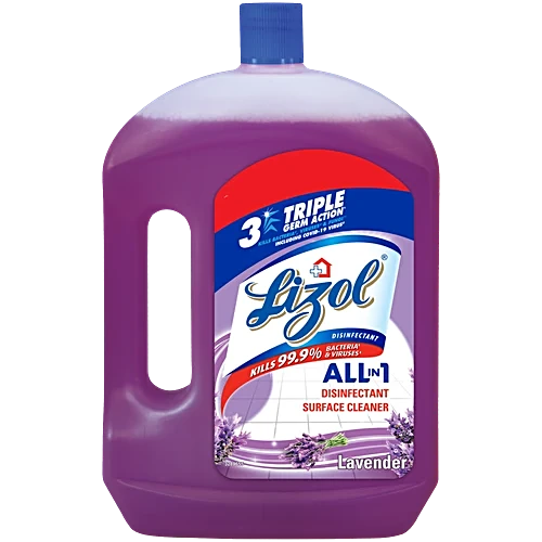 Lizol Disinfectant Surface Cleaner Lavender, 2 l