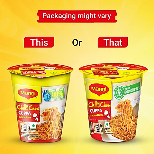 Maggi Chilly Chow Cuppa Instant Noodles, 70 g
