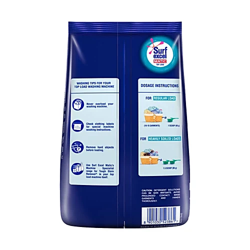 Surf Excel Matic Top Load Detergent Powder, 1 kg