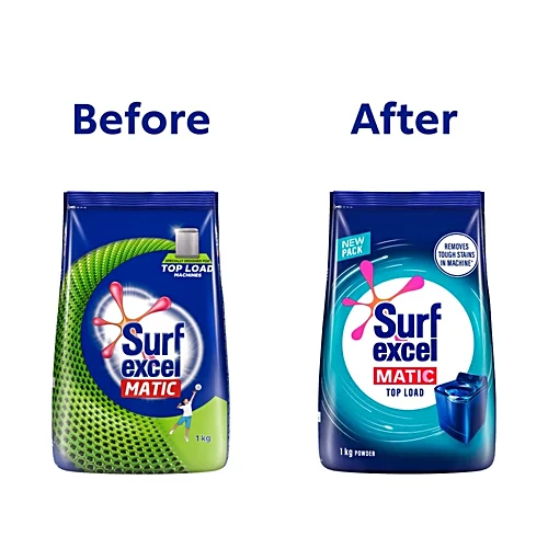Surf Excel Matic Top Load Detergent Powder, 1 kg