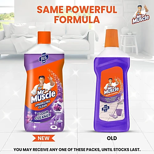 Mr. Muscle Floor Cleaner Liquid Lavender, 500 ml