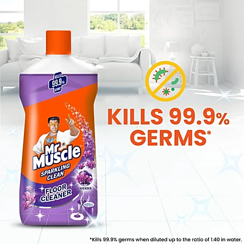 Mr. Muscle Floor Cleaner Liquid Lavender, 500 ml