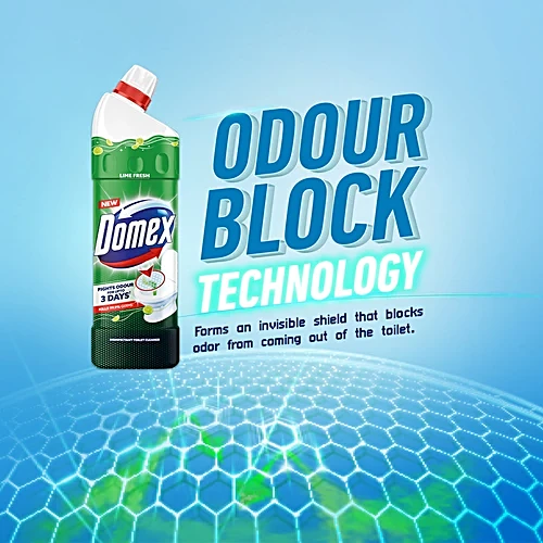 Domex Lime Fresh Disinfectant Toilet Cleaner, 500 ml