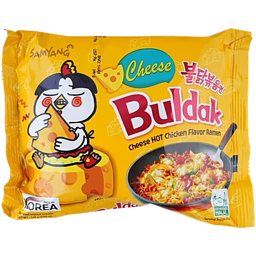 Samyang Buldak Cheese Hot Chicken Flavor Ramen, 110 g