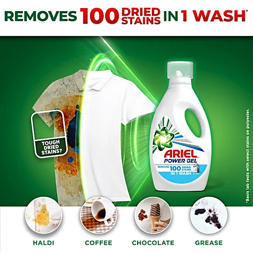 Ariel Power Gel liquid laundry detergent, 900 g