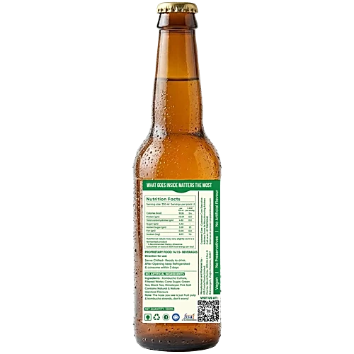 Toyo Kombucha Lemongrass Fermented Tea, 330 ml