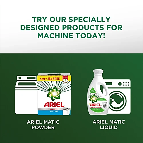 Ariel Perfect Wash Detergent Powder, 1 kg