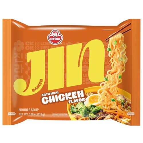 Ottogi Jin Ramen Instant Noodles Chicken Flavor 110g
