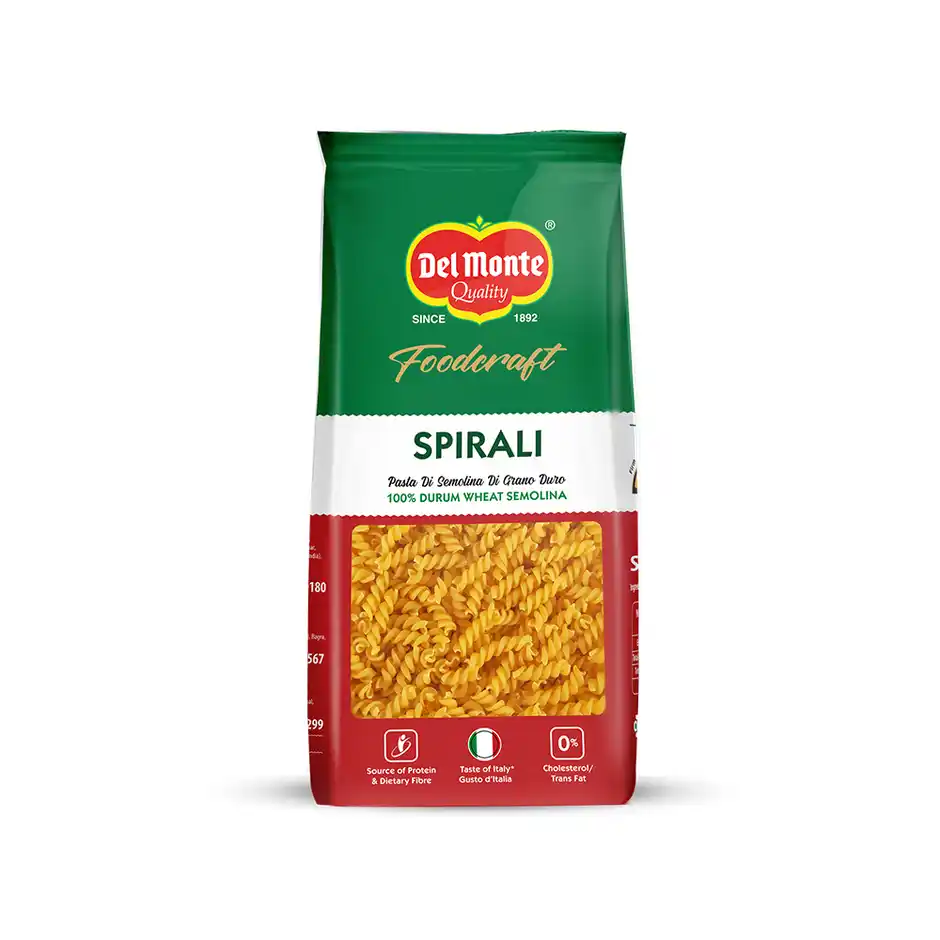 Del Monte Durum Wheat Semolina Pasta Spirali, 400 g