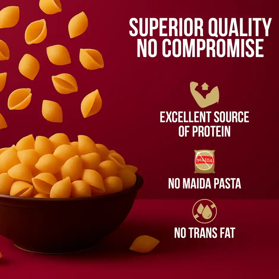 Keya Shell Pasta, 400 g Buy 1 Get 1
