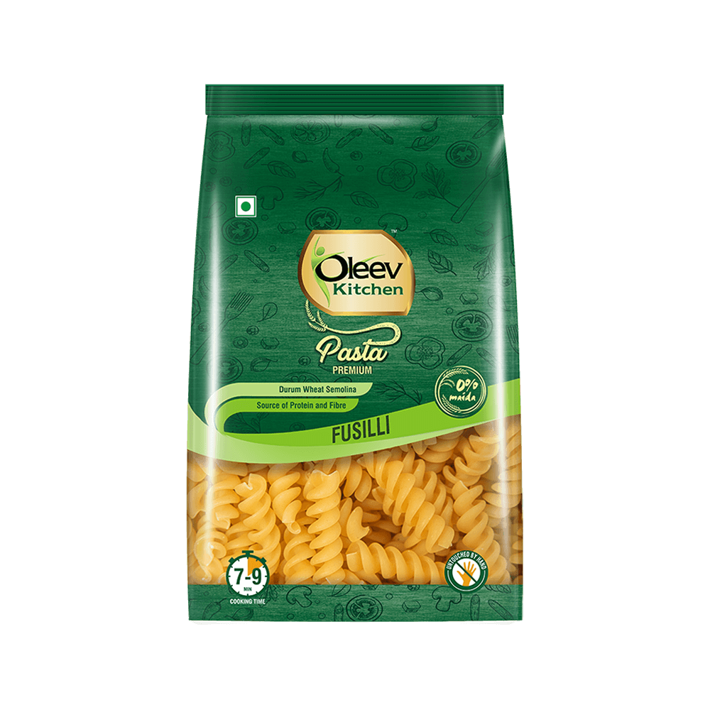 Oleev Kitchen Fusilli Pasta, 400 g Buy 1 Get 1