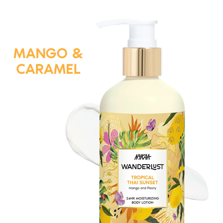 Nykaa Wanderlust Tropical Thai Sunset Moisturizing Body Lotion, 300 ml