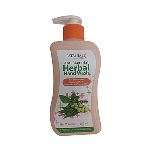 Patanjali Anti Bacterial Herbal Hand Wash, 250 ml