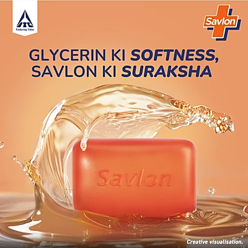Savlon Glycerin Bathing Bar, 75 g (Buy 3 Get 1 Free)