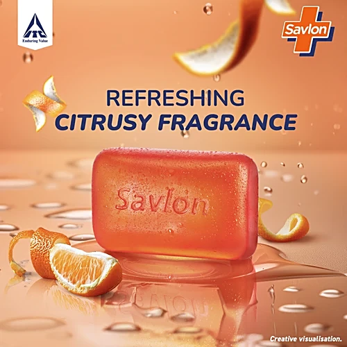 Savlon Glycerin Bathing Bar, 75 g (Buy 3 Get 1 Free)