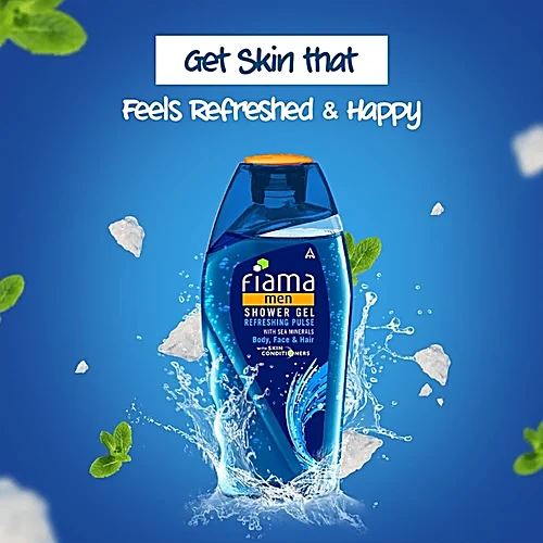 Fiama Men Refreshing Pulse Shower Gel, 250 ml