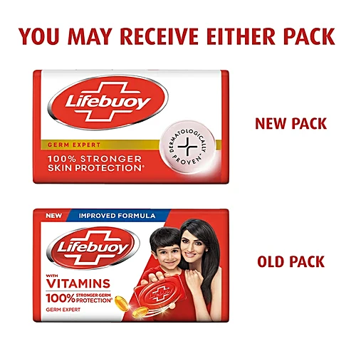 Lifebuoy Total Soap, 125 g (Pack of 5)