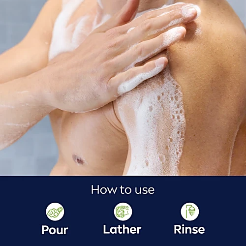 Nivea Men Pure Impact 3 In 1 Shower Gel, 250 ml