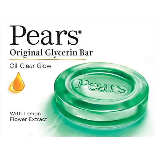 Pears Oil Clear Glow Soap Bar, 75 g