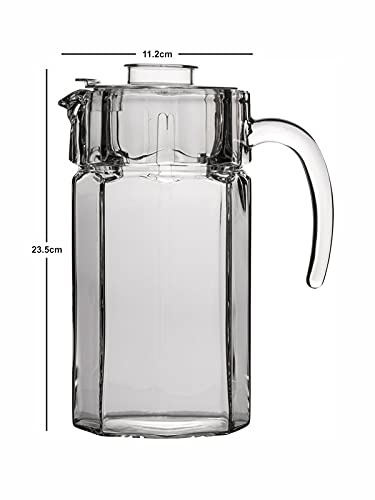 Cello Florence Glassware Jug 1.2 L, 1 Pc