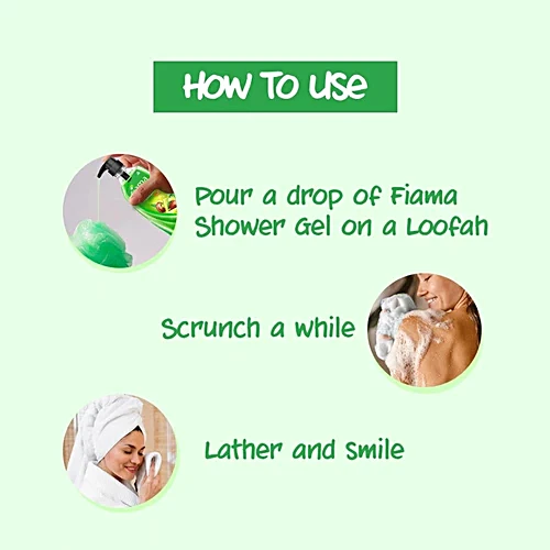 Fiama Lemongrass & Jojoba Shower Gel, 450 ml