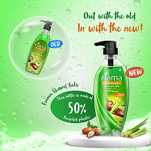 Fiama Lemongrass & Jojoba Shower Gel, 450 ml