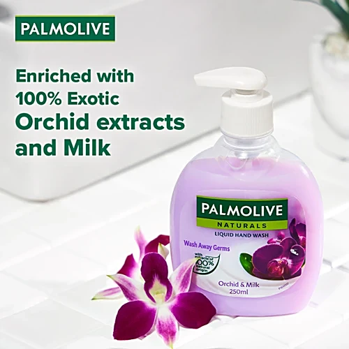 Palmolive Naturals Orchid & Milk Liquid Hand Wash, 250 ml